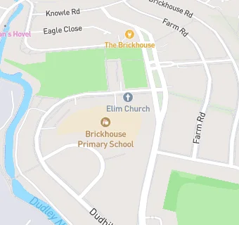 map for Brickhouse Primary School