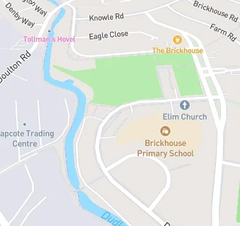 map for Brickhouse Primary School