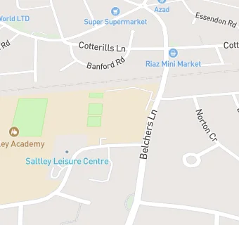 map for Saltley Academy