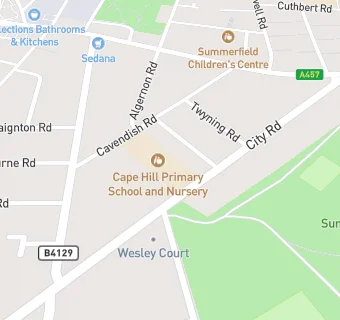 map for City Road Primary School