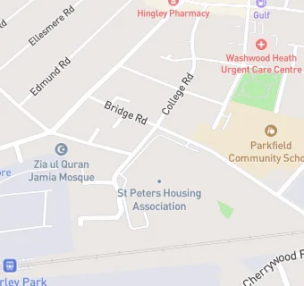 map for Bridge House