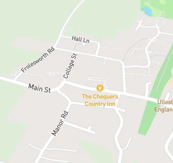 map for The Chequers Inn