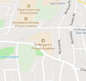 map for Reach2 At St Margarets Primary Academy