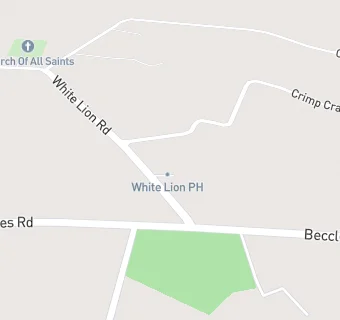 map for Wheatacre White Lion