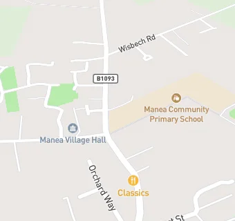 map for Manea Community Primary School