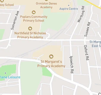 map for St Margaret's Primary Academy