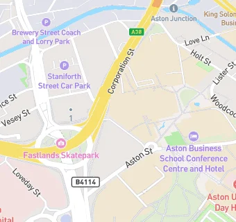 map for Conference Aston