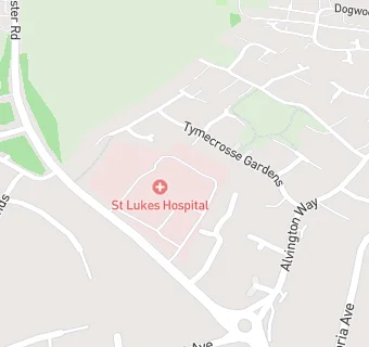 map for St LukeS Branch Surgery 