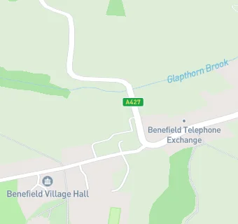 map for The Village Hall Lower Benefield