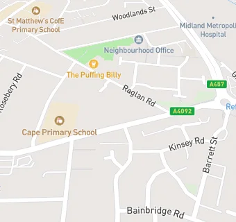 map for Cape Primary School