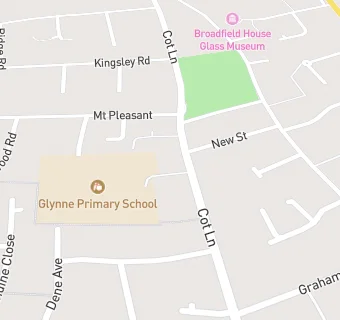 map for Glynne Primary School