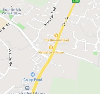 map for Netherton Steakhouse