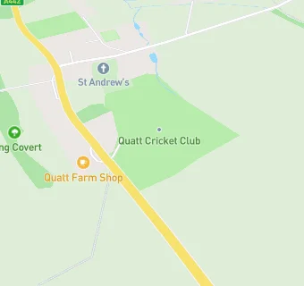 map for Quatt Cricket Club