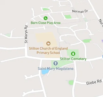 map for Stilton Church of England Primary Academy