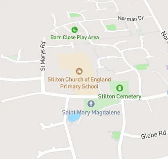 map for Stilton CofE VC Primary School