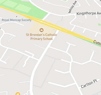 map for St Brendan's Catholic Junior School