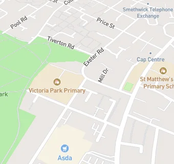 map for Victoria House Nursery