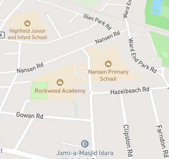 map for Rockwood Academy