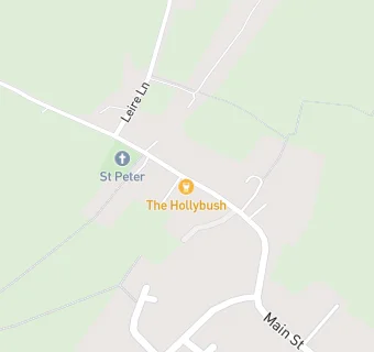 map for The Hollybush