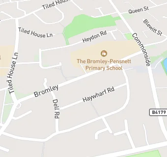 map for Kids Planet Bromley