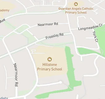map for Hillstone Primary School
