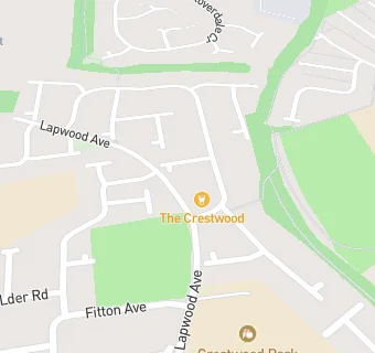 map for The Crestwood