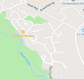 map for Brook Meadow