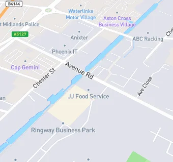 map for Jj Food Service