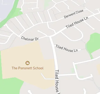 map for Pens Meadow School - Post 14