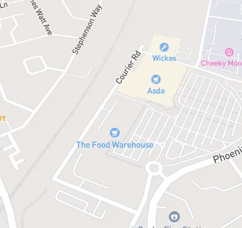 map for Asda Pharmacy