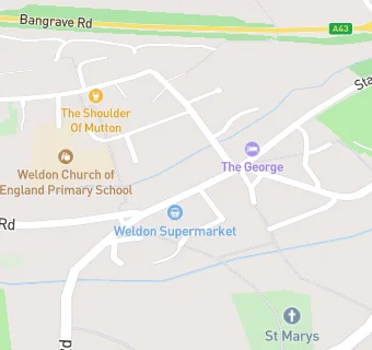 map for Weldon Branch Surgery