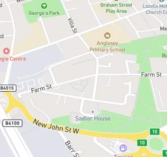 map for Farm Street Dental Practice