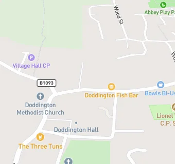 map for Doddington Fishbar