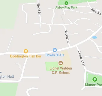 map for Lionel Walden Primary School