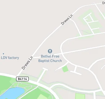 map for Bethel Christian School