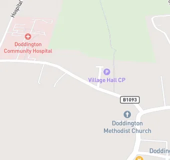 map for Doddington Medical Centre