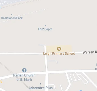 map for Leigh Primary School