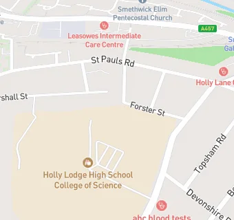 map for West Park College