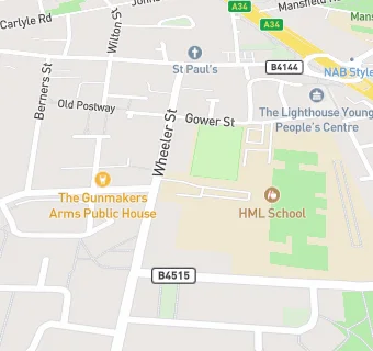 map for Holte School