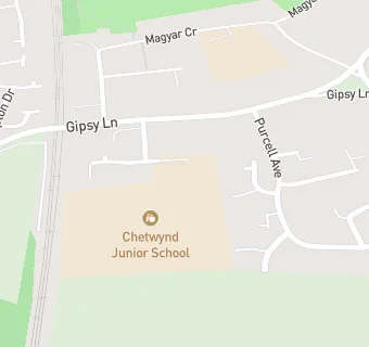 map for Chetwynd Junior School