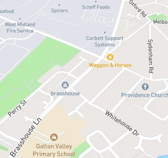 map for Brasshouse Infant School