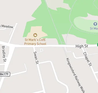 map for Pensnett and Bromley Liberal Club