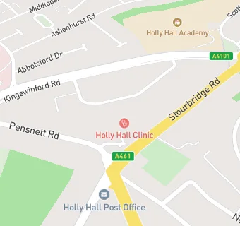 map for Keelinge House Surgery