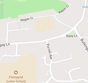 map for Chetwynd Junior School