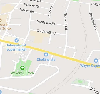 map for South And City College Handsworth