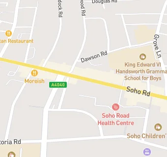 map for Sohal Dental Practice