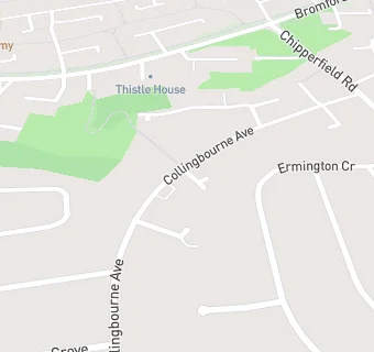 map for Collingbourne Day Nursery