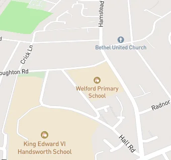 map for Welford Primary School