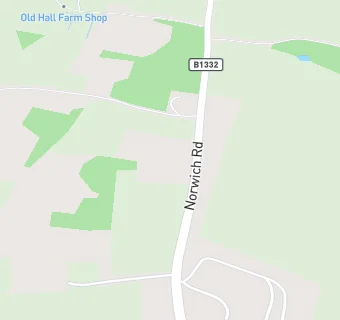 map for Old Hall Farm Cafe