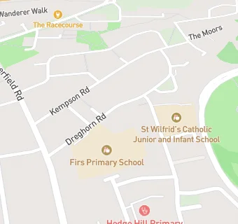 map for Firs Primary Academy